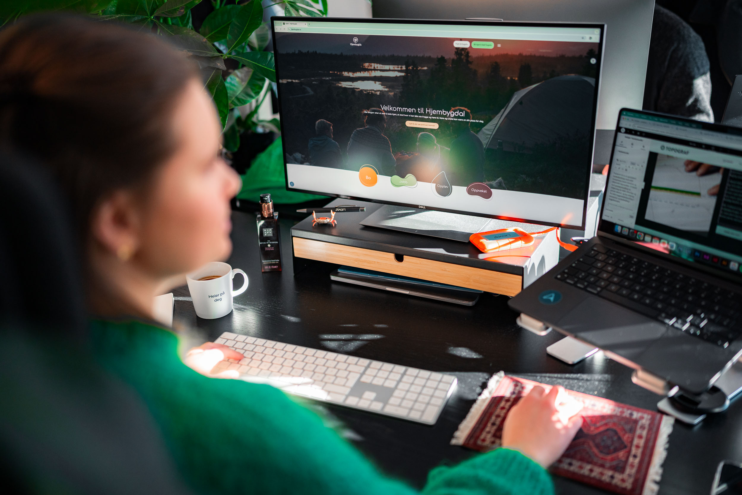Akaris designavdeling i arbeid